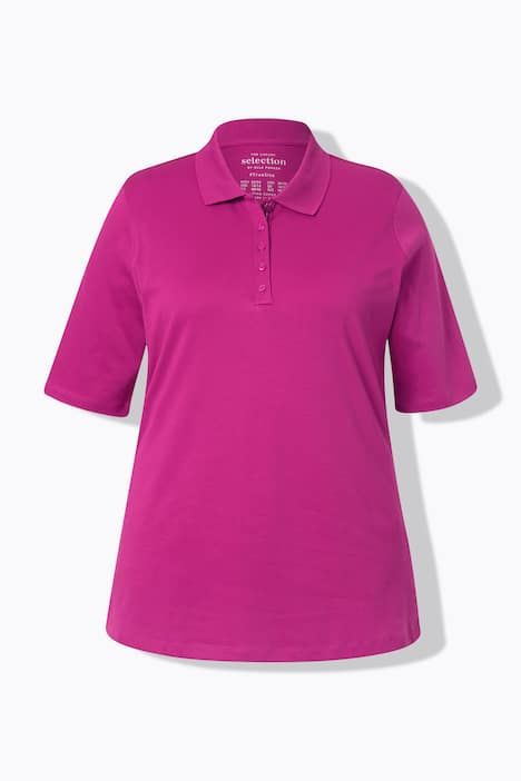 Polo en coton Pima. Coupe Classic et manches courtes