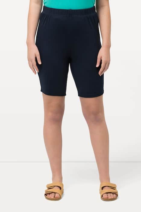 Cycliste élastique à jambe étroite, en coton bio