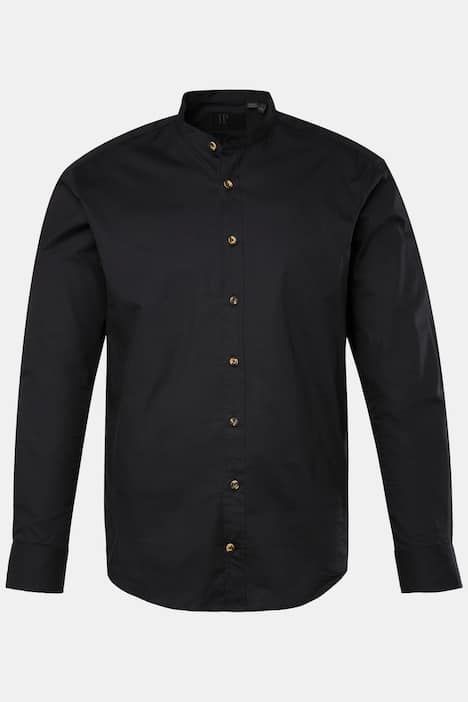 Chemise traditionnelle JP 1880, manches longues et col droit, coupe Modern Fit - jusqu'au 8&nbsp;XL