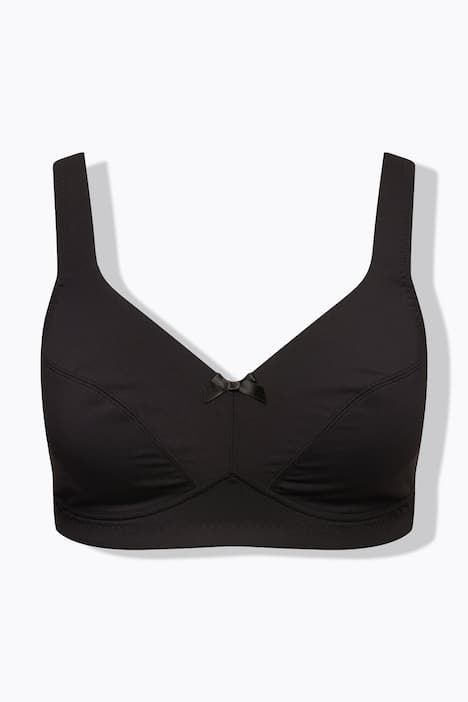 Soutien-gorge souple. Sans armatures. Bretelles larges - bonnet C-E