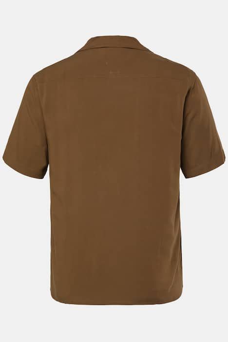 Chemise JP 1880, coupe Cuba-Fit, manches courtes et col cubain - jusqu'au 8 XL