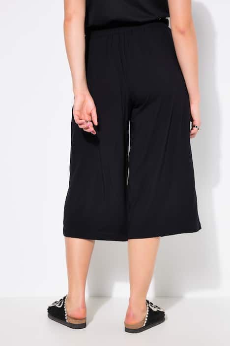 Jupe-culotte taille haute, coupe Wide Legs très large