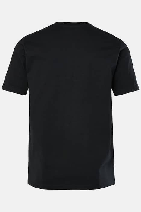 T-shirt JP 1880 à manches courtes, col rond et logo en relief - jusqu'au 8 XL