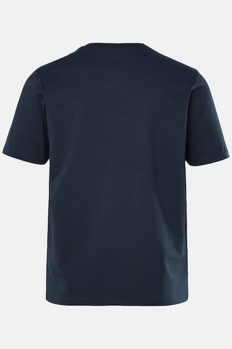 T-shirt JP 1880 à manches courtes, col rond et logo en relief - jusqu'au 8 XL