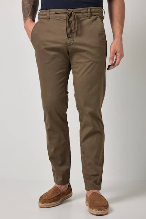 Pantalon chino JP 1880, finition FLEXNAMIC®, taille élastique et coupe Straight Fit tendance, collection Business - jusqu'à la taille 74