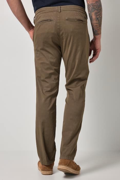 Pantalon chino JP 1880, finition FLEXNAMIC®, taille élastique et coupe Straight Fit tendance, collection Business - jusqu'à la taille 74