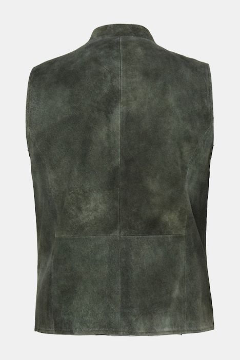 Gilet en cuir suédé de chevreau JP1880, inspiré du costume traditionnel bavarois - jusqu'au 74