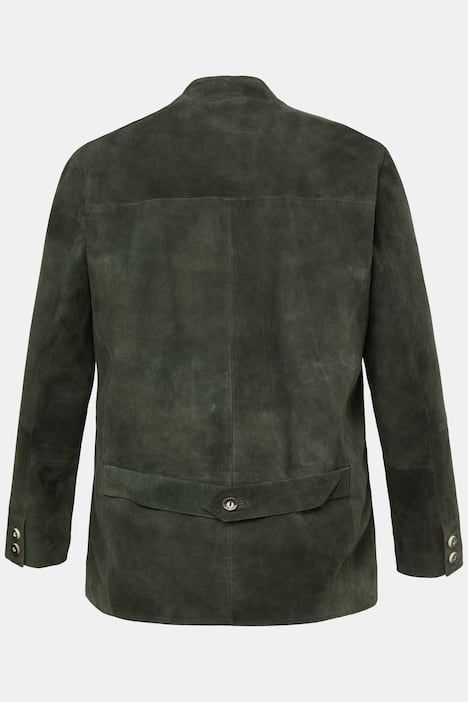Veste en cuir suédé de chevreau JP1880, inspiré du costume traditionnel bavarois - jusqu'au 74