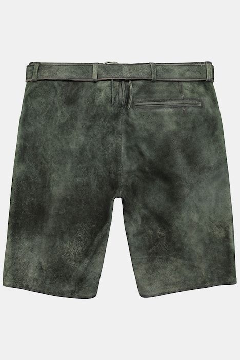 Bermuda en cuir suédé de chevreau JP1880, inspiré du costume traditionnel bavarois - jusqu'au 74