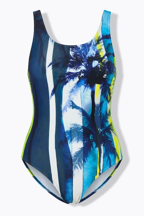 Maillot de bain KYST, col rond, bande de maintien au dos, label OEKO-TEX