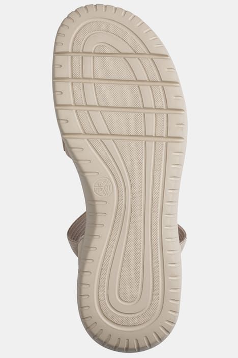 Sandalettes Jana Shoes véganes, brides à scratch - largeur H