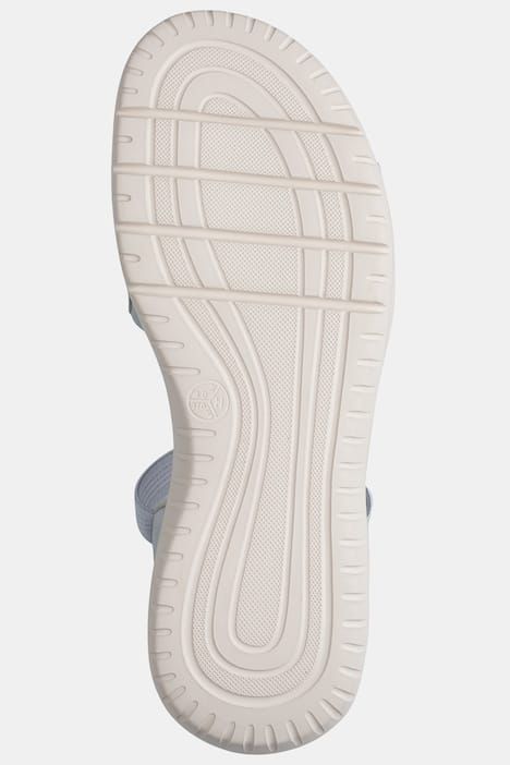 Sandalettes Jana Shoes véganes, brides à scratch - largeur H