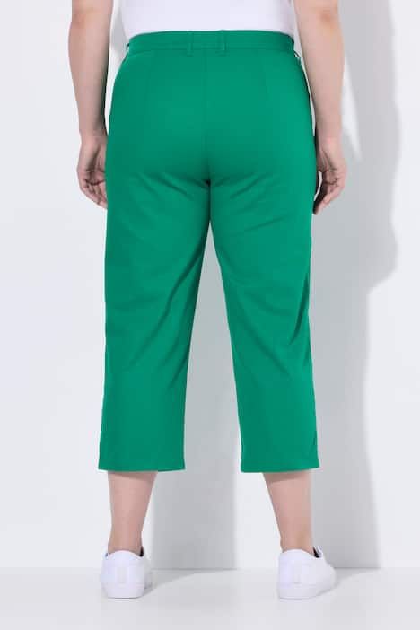 Jean Mony 7/8, taille élastique, poches zippées