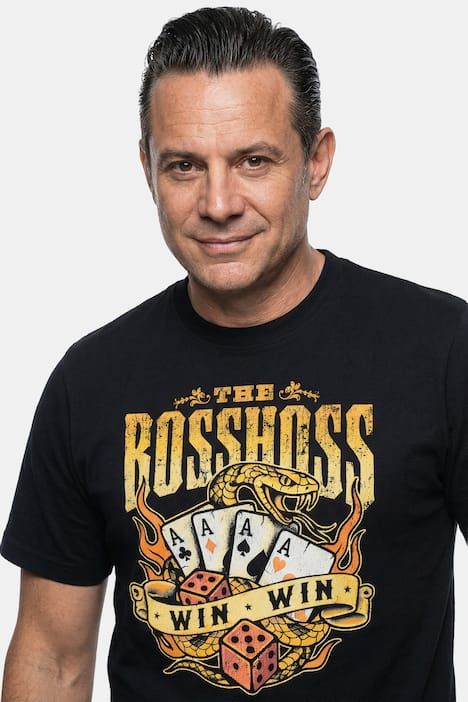 T-shirt groupe Boss Hoss, manches courtes - jusqu'au 8 XL