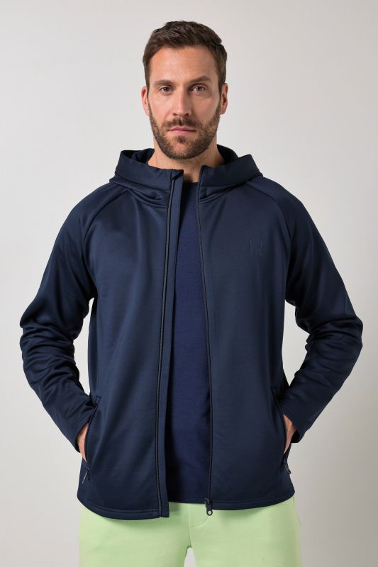 Veste à capuche en molleton JAY-PI, finition FLEXNAMIC® et softshell, collection Fitness - jusqu'au 7 XL