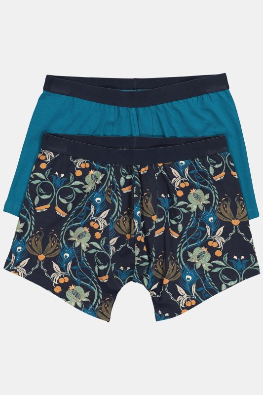 Lot de 2 boxers JP 1880, finition FLEXNAMIC®, sous-vêtements collection Homewear - jusqu'au 8 XL