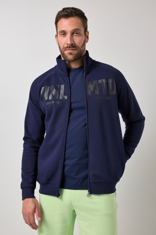Veste en molleton JAY-PI, col montant, collection Fitness – jusqu'au 7 XL