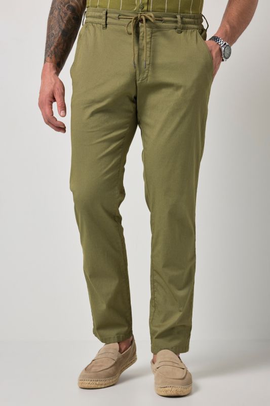 Pantalon chino JP 1880, finition FLEXNAMIC®, taille élastique et coupe Straight Fit tendance, collection Business - jusqu'à la taille 74