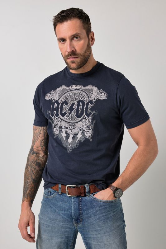 T-shirt de groupe JP 1880, imprimé et manches courtes, esprit vintage – jusqu'au 8 XL