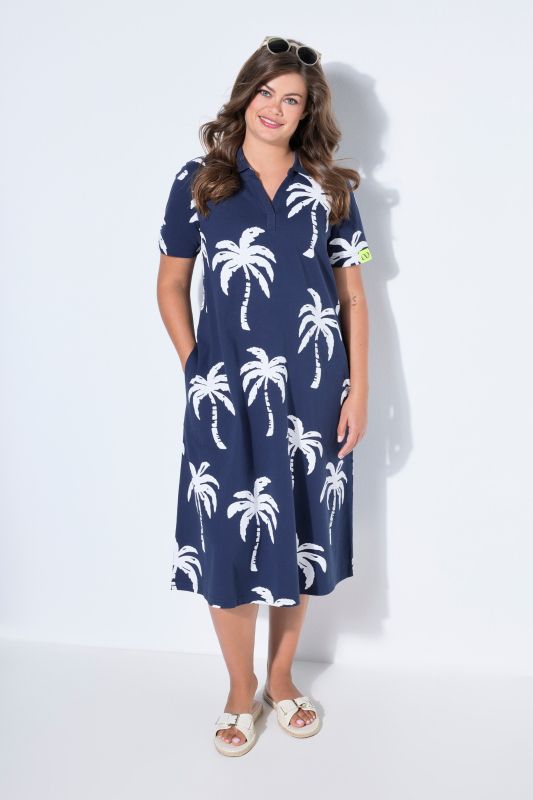 Robe polo, manches courtes, col polo, certifiée OEKO-TEX