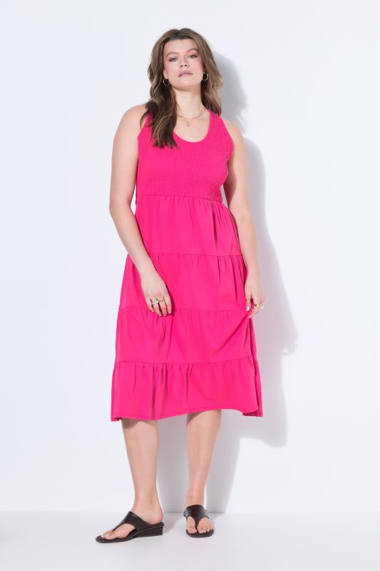 Robe maxi en jersey, ligne A