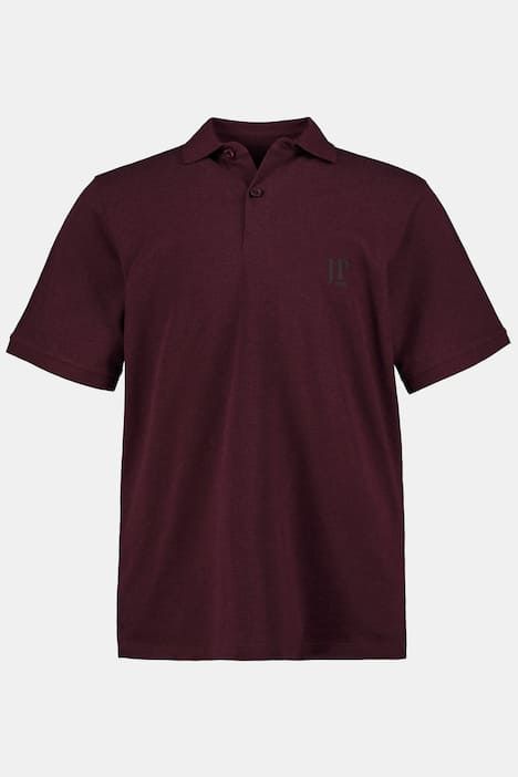 Lot de 2 polos, collection Basic - coton piqué, peigné