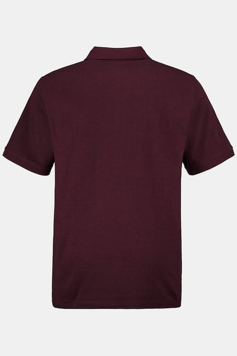 Lot de 2 polos, collection Basic - coton piqué, peigné