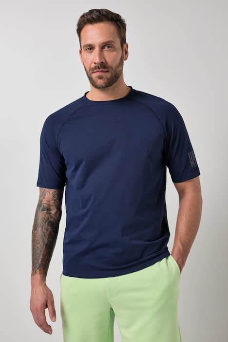 T-shirt JAY-PI à manches courtes raglan, imprimé poitrine - jusqu'au 7 XL