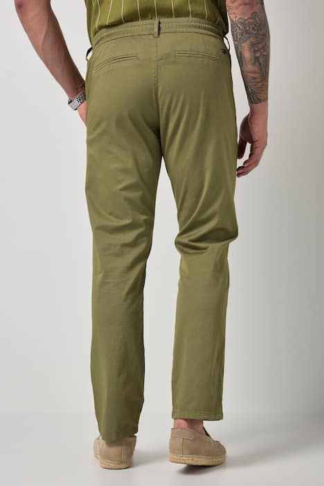 Pantalon chino JP 1880, finition FLEXNAMIC®, taille élastique et coupe Straight Fit tendance, collection Business - jusqu'à la taille 74