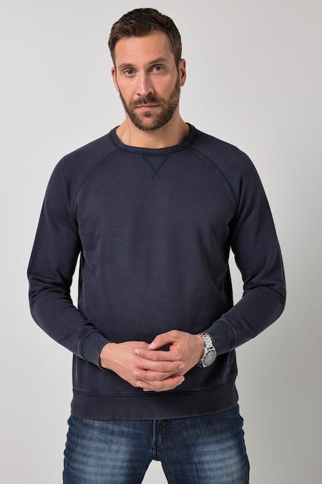 Sweat-shirt JP 1880, col rond et esprit vintage - jusqu'au 8 XL