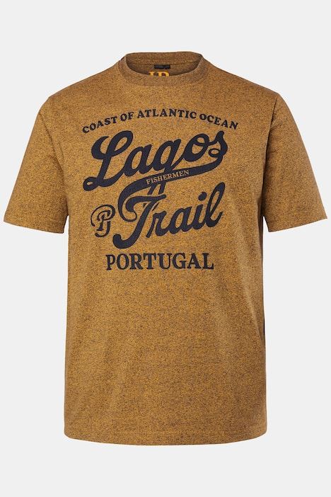 T-shirt JP 1880, imprimé et manches courtes - jusqu'au 8 XL