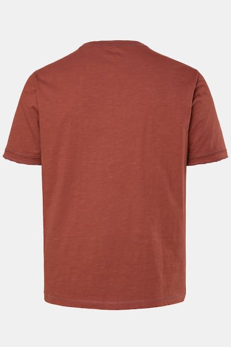 T-shirt Henley JP1880 à manches courtes, look vintage - jusqu'au 8 XL