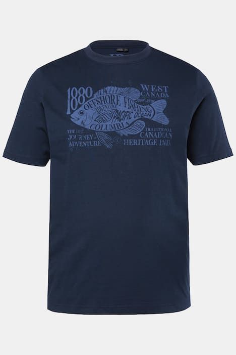 Lot de 2 T-shirts JP 1880, manches courtes et imprimé - jusqu'au 8 XL