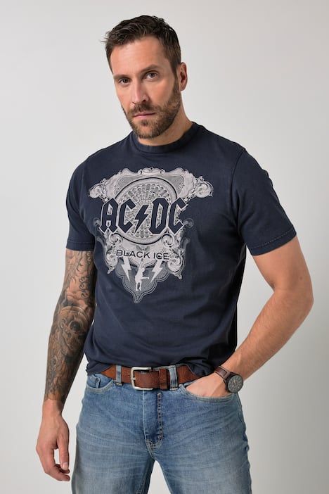 T-shirt de groupe JP 1880, imprimé et manches courtes, esprit vintage – jusqu'au 8 XL