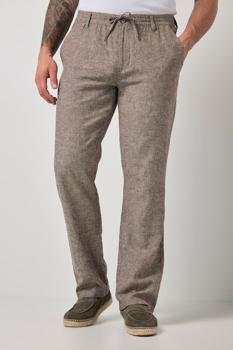 Pantalon en lin mélangé JP 1880, modèle à enfiler - jusqu'à la taille 74