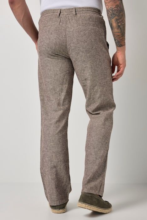 Pantalon en lin mélangé JP 1880, modèle à enfiler - jusqu'à la taille 74