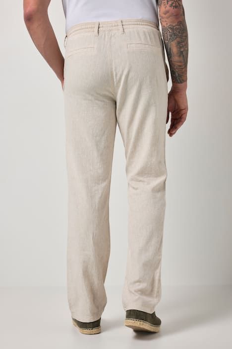 Pantalon en lin mélangé JP 1880, modèle à enfiler - jusqu'à la taille 74