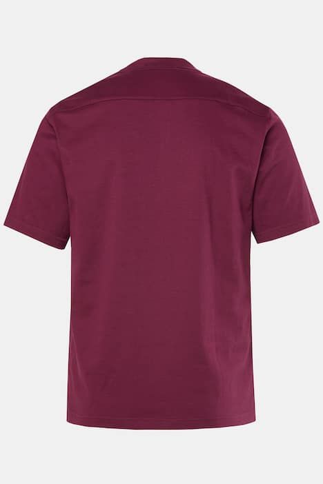 Chemise JP 1880 en jersey, manches courtes et col cubain, coupe Cuba-Fit - jusqu'au 8 XL