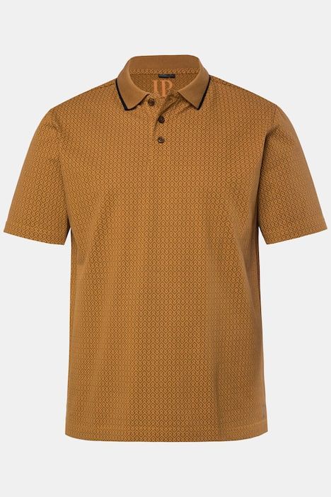 Polo JP1880 à manches courtes, maille piquée et micro-imprimé - jusqu'au 8 XL