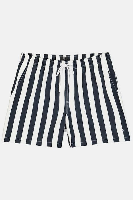 Short de bain à rayures JP1880 finition FLEXNAMIC®, collection Beachwear, taille élastique et sac de rangement - jusqu'au 8 XL