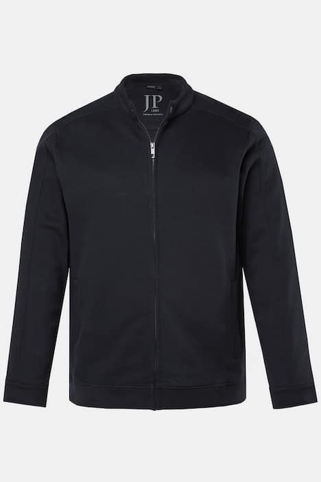 Veste de motard en molleton JP 1880, col montant et fermeture zippée- jusqu'au 8 XL