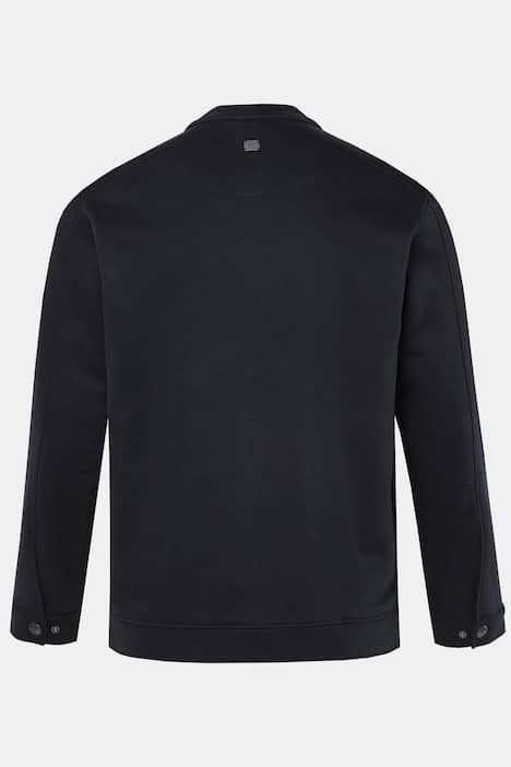 Veste de motard en molleton JP 1880, col montant et fermeture zippée- jusqu'au 8 XL