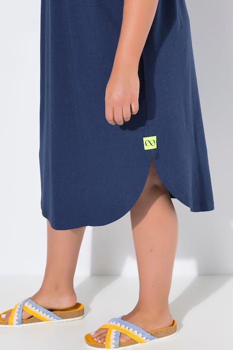 Robe t-shirt avec décolleté en V, OEKO-TEX MIG