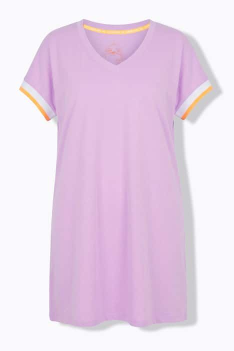 Robe t-shirt avec décolleté en V, OEKO-TEX MIG