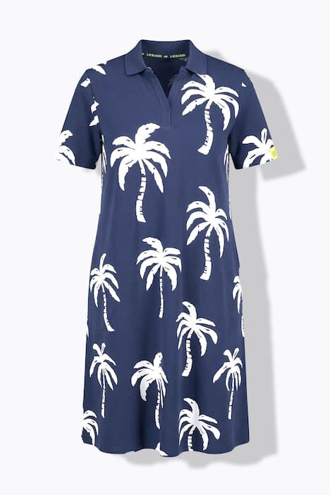 Robe polo, manches courtes, col polo, certifiée OEKO-TEX