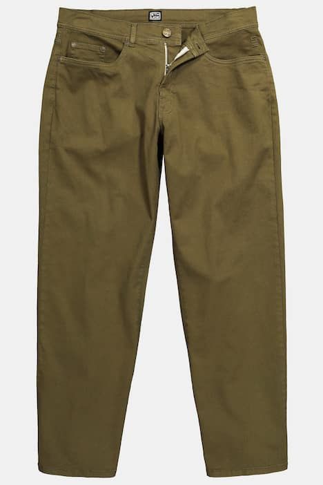 Pantalon STHUGE en sergé, 5 poches, coupe Baggy Fit ultra-large - jusqu'à la taille 74