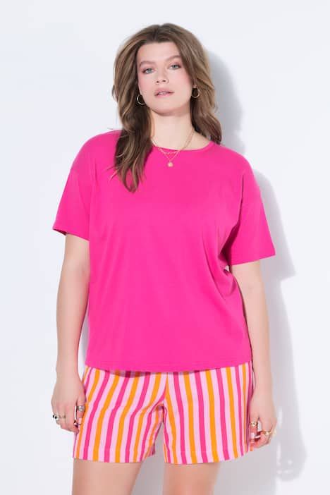 T-shirt Basic, coupe relaxed à épaules basses