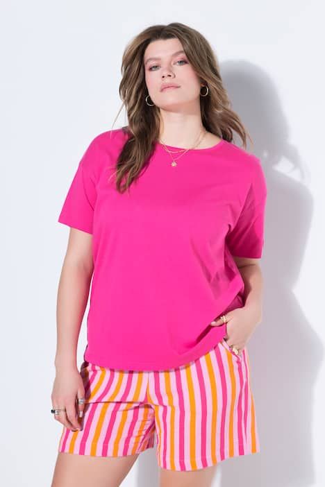 T-shirt Basic, coupe relaxed à épaules basses