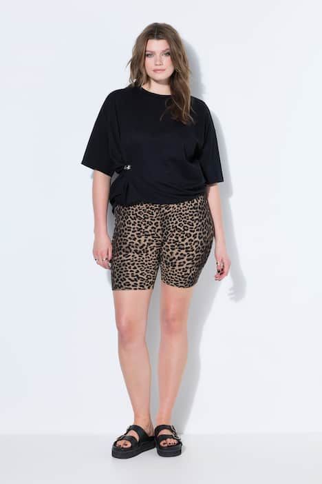 Radler, coupe taille haute, jersey côtelé, ceinture élastique