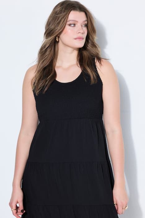 Robe maxi en jersey, ligne A